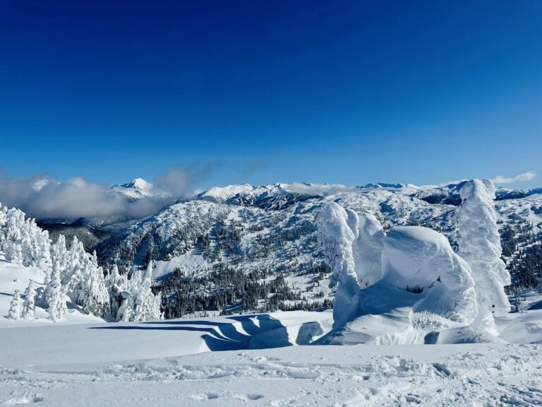 Gin Peak Snowshoeing