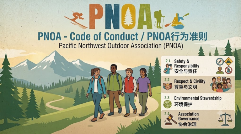 PNOA – Code of Conduct / PNOA行为准则
