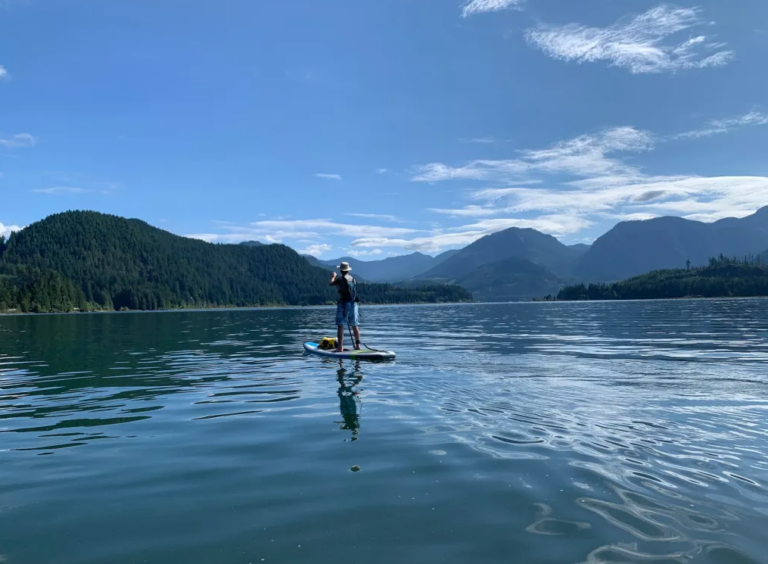 PNOA Stave Lake SUP Paddle Practice / PNOA Stave Lake 浆板划水练习 🏄‍♀️
